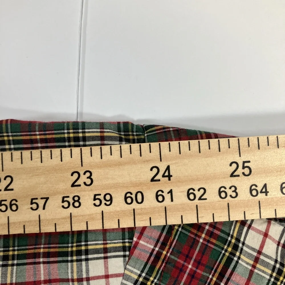 Polo Ralph Lauren Shirt Mens Medium M Custom Fit Plaid Button Down Long‎ Sleeve